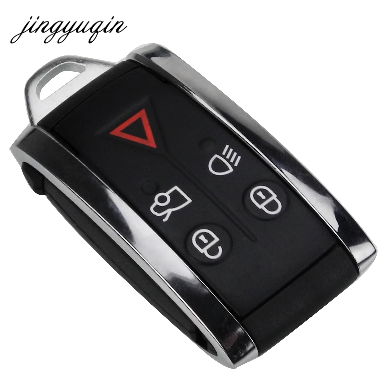 Jingyuqin 5 Pogas, Atslēgu Fob Apvalka Jaguar X XF XK XKR Jaunu Tālvadības Smart Prox Gadījumā Mājokļu + Asmens Nomaiņa