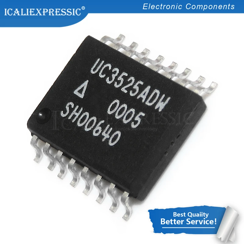 10PCS UC3525ADW DSP-16 UC3525ADWTR UC3525ADWR UC3525 SOP16 SG3525A SG3525ADW UC3525A 7.2 MM