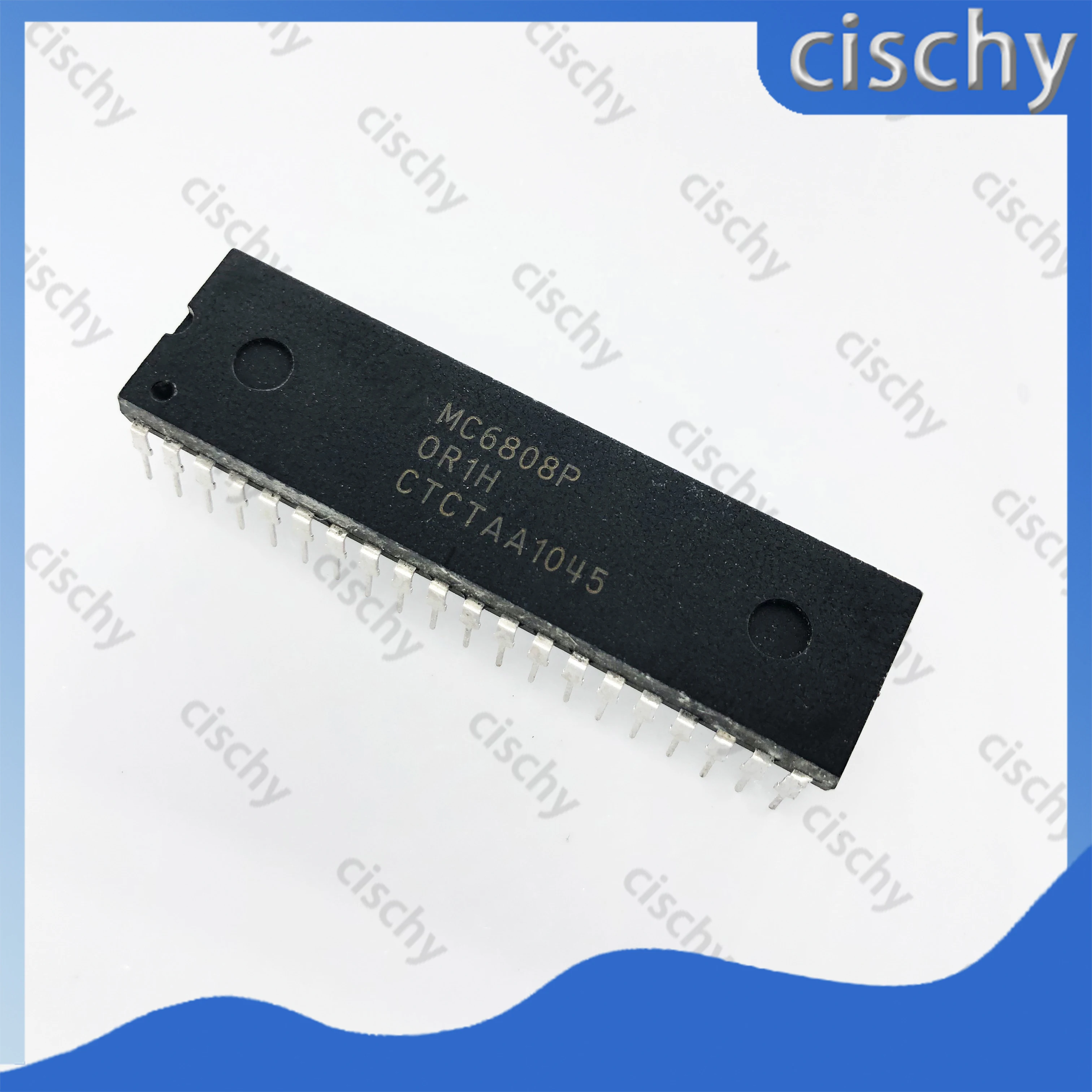 1gb/daudz MC6808P MC6808 viens čips mikroprocesoru DIP40 līnija 8