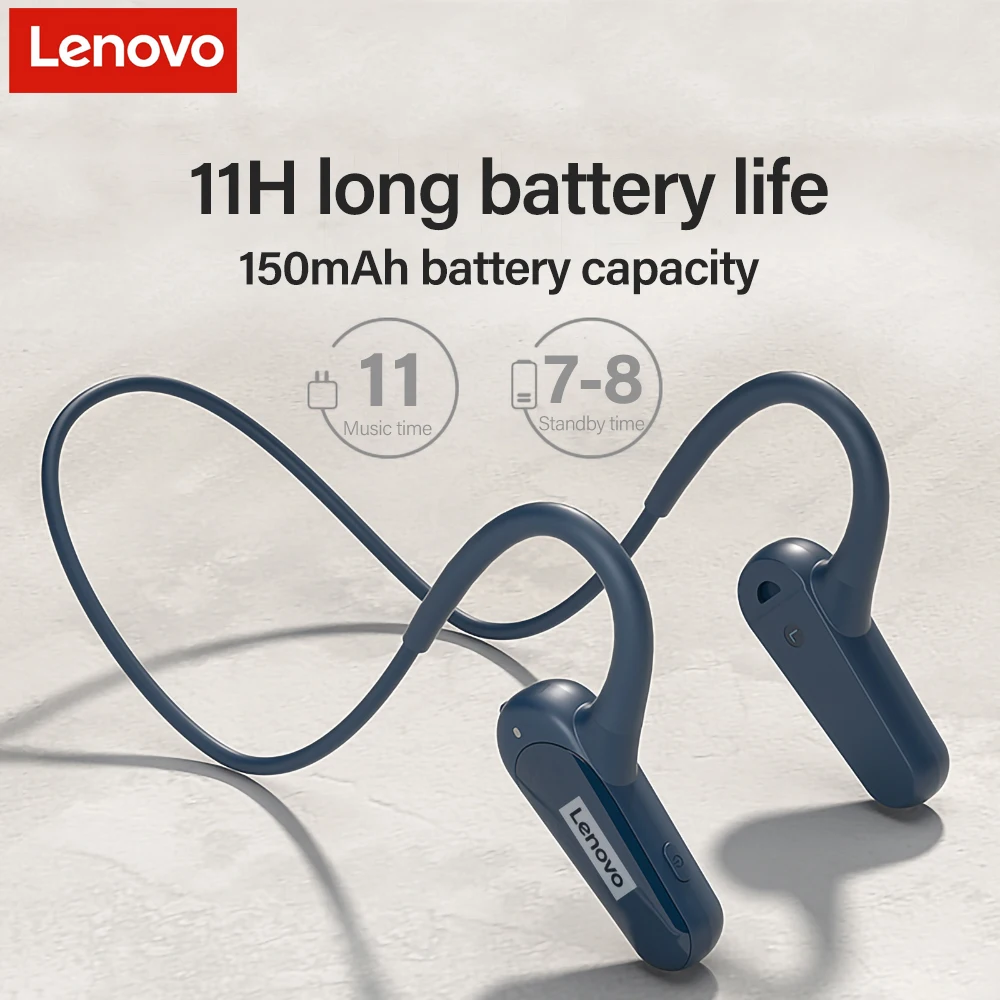 Jaunais Lenovo XE06 Gaisa Vadāmību Austiņas TWS Bezvadu Bluetooth Austiņas Auss Āķis, Sporta Austiņas Ar Mikrofonu par Riteņbraukšanu
