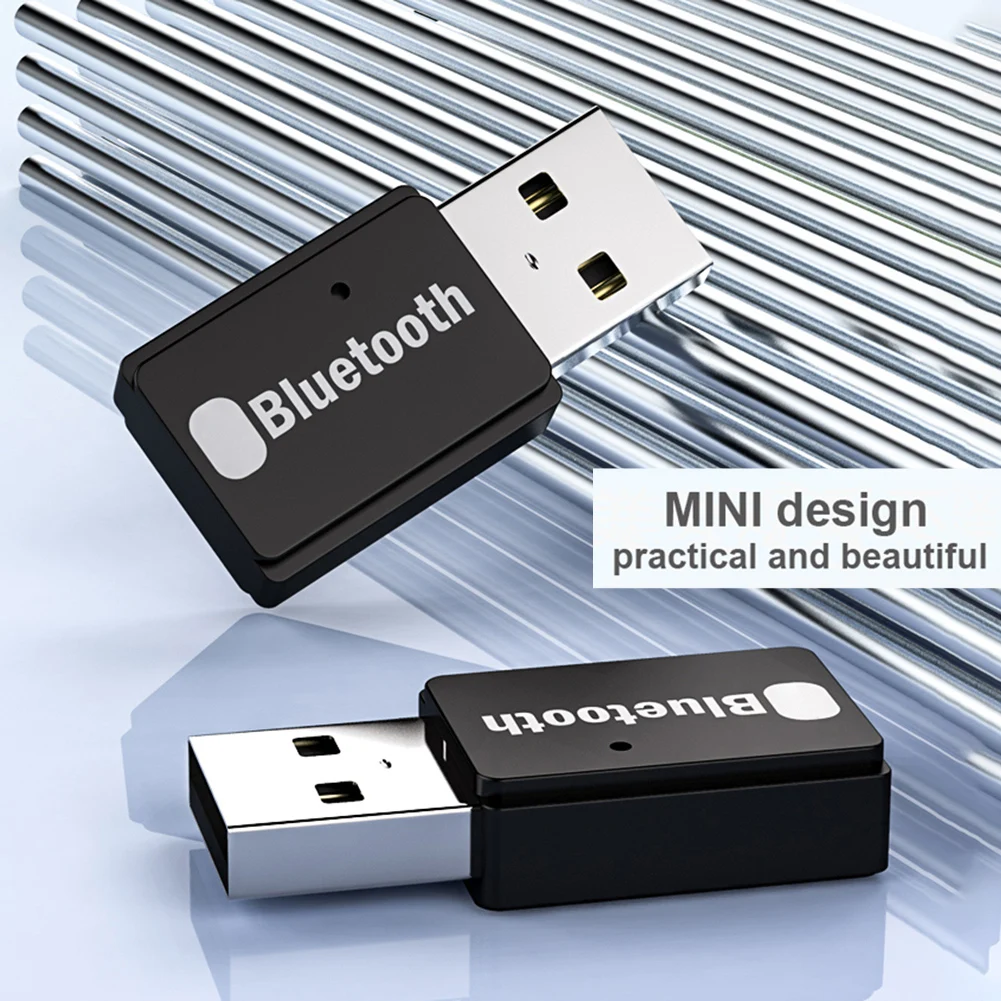 Bezvadu Audio Mūzikas Raidītājs Bluetooth 5.0 EDR, Skaņas Karte, 2.4 MHz 100Mbps USB Bluetooth Adapteris, kas Atbalsta AS2P PC Dators