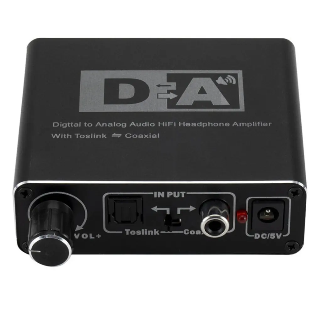 DAC 192kHz Amp Digitālā Uz Analogo Audio Converter Dekoderi 3,5 mm, RCA Pastiprinātāju Adapteri Optiskie Koaksiālie Izejas DAC, lai RCA R
