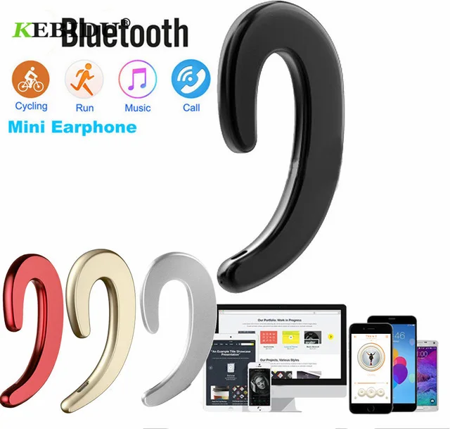Bezvadu Bluetooth Stereo Austiņas Bezvadu Austiņas HD zvanu Ne austiņu, Bluetooth Austiņas ar Mikrofonu priekš iphone xiaomi