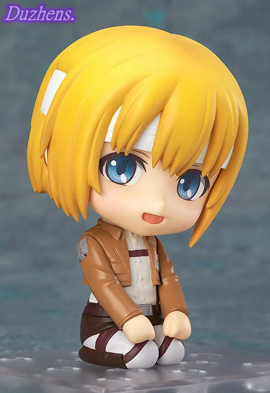Oriģināls:Anime Uzbrukumu Titan Armin Arlert Q versija figma PVC Rīcības Attēls, Anime Attēls Modelis Rotaļlietas Attēls Lelle Dāvanu
