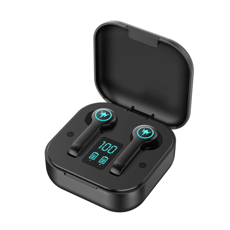 L10 TWS Bluetooth Auss, Telefoniem, Bezvadu Austiņām, LED Displejs, Pogas Kontroles Earbuds Ūdensizturīgs IPX5 Trokšņa Slāpēšanas Austiņas
