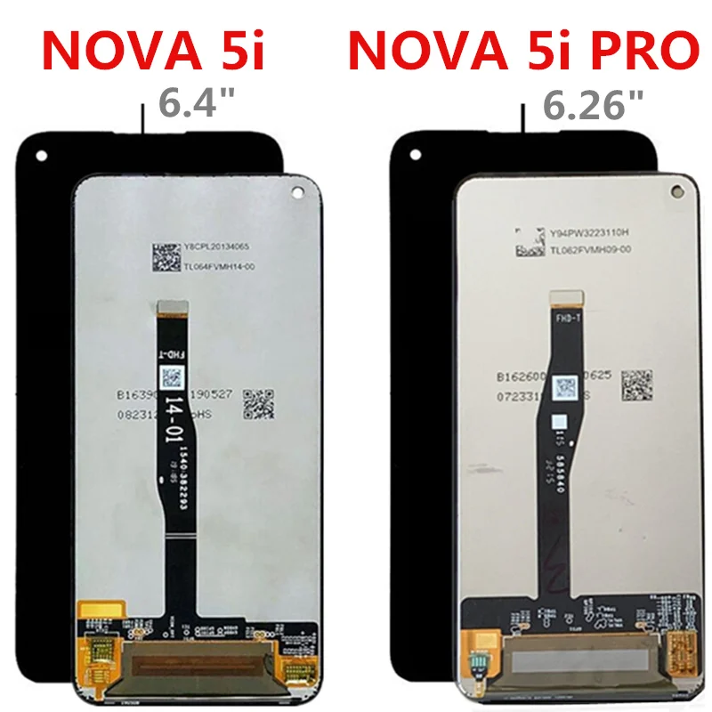 Par Huawei Nova 5i LCD Displejs, Touch Screen Digitizer Montāža Nomaiņa Huawei Nova5i PRO LCD