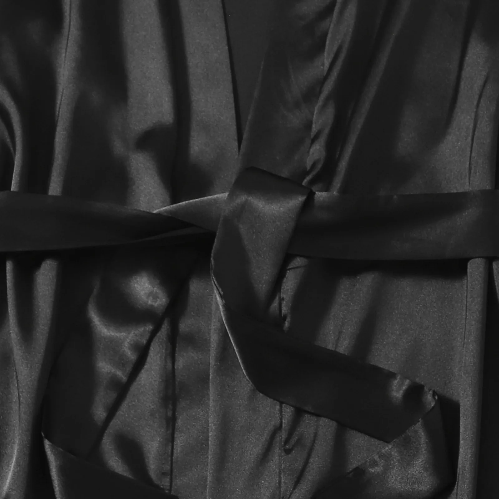 3PCS Drēbes Miega Uzvalks Pidžamas Komplekts Sexy Mežģīņu Traipu Melnā Pidžamā Sieviešu Zīda Pidžamas halāti Pavasara Rudens Drēbes Sleepwear