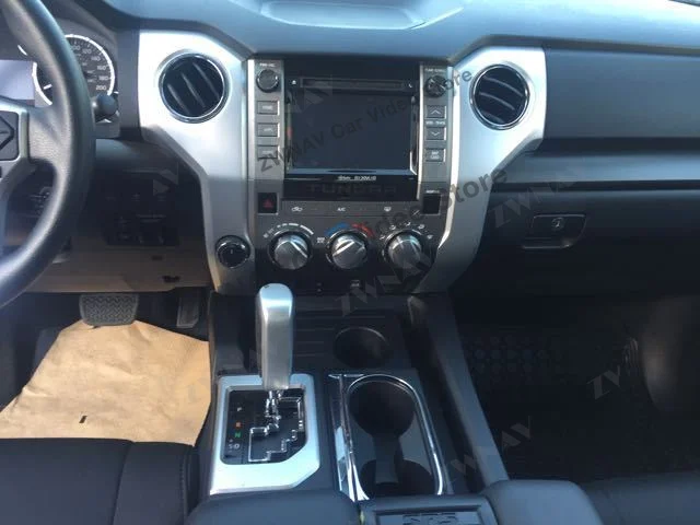 Toyota Tundra 2016 -2020 Tesla stils Android Auto GPS Navigācijas Multimediju Atskaņotāju Auto Radio Atskaņotājs Galvas Vienības Spēlētājs