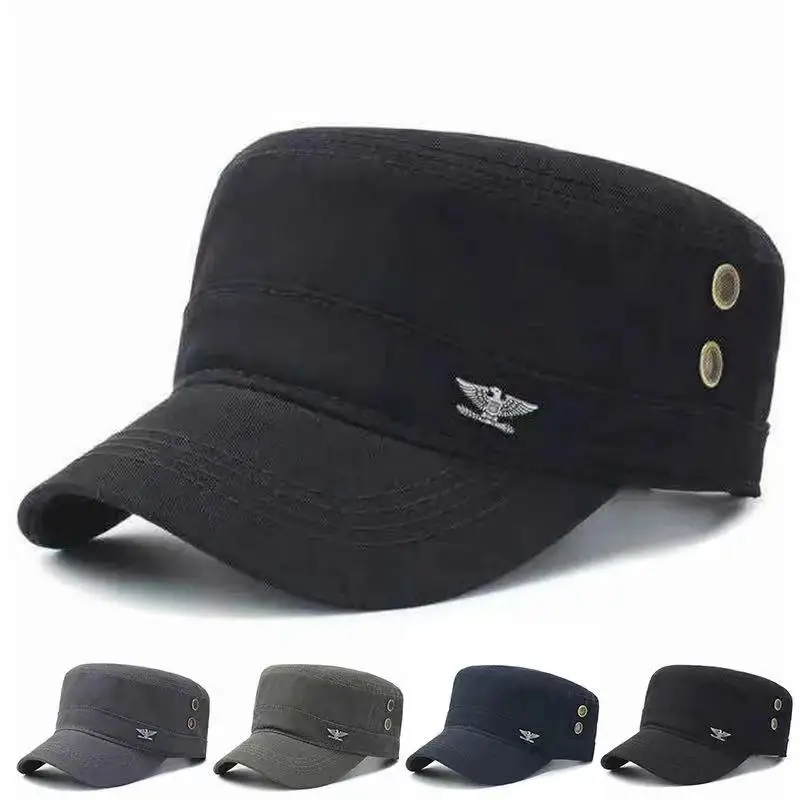 Modes hip hop Vīriešiem beisbola cepure Militāro kaujas cepure Pavasaris Rudens Taktiskās cepures Vīriešiem Flat Top Kokvilnas Armijas cepures sporta cepures gorra