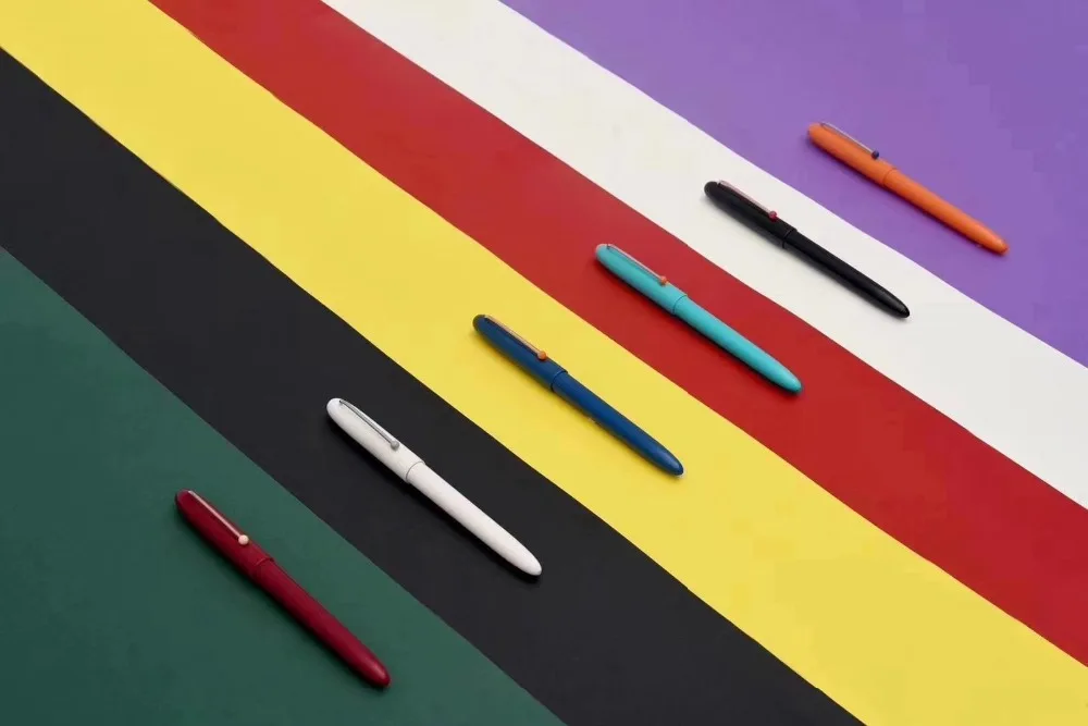 KACO jaunas RETRO Fountain Pen High-end Pārveidotājs Papildus naudas Sodu Nib Krāsains Tintes Pildspalvu Versija Kastē Iepakojumu Office Biznesa
