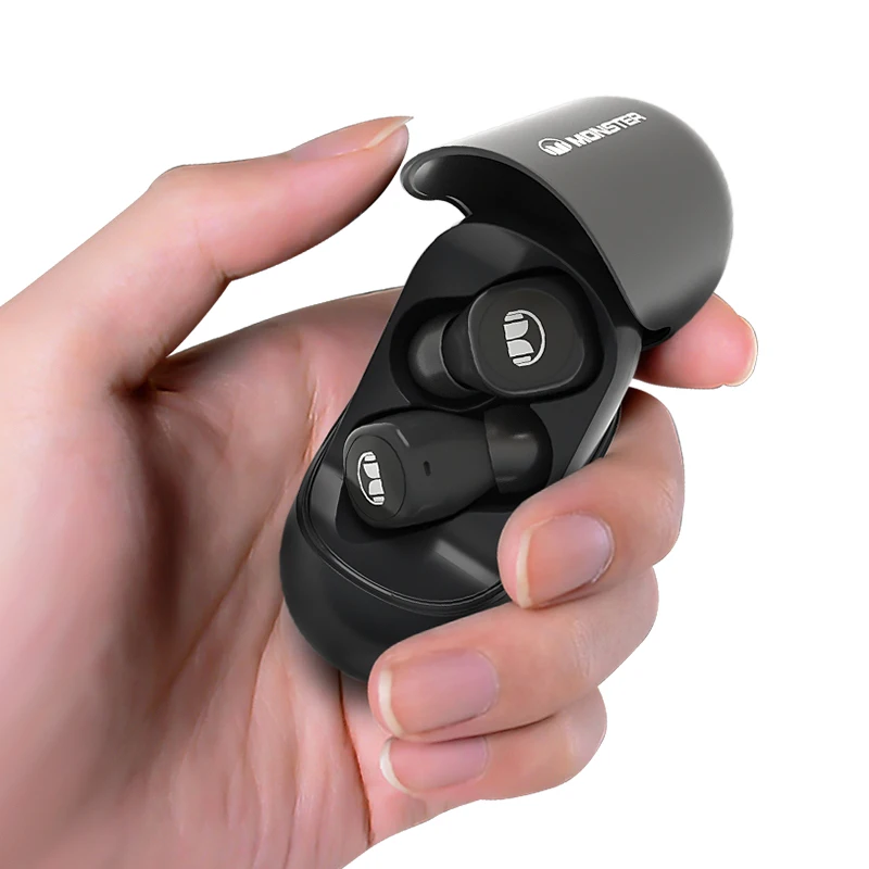 Monster Sasniegt Bezvadu 5.0 Austiņu Touch Kontroli Sporta Ūdensizturīgs Mini Bluetooth Austiņas Stereo Austiņas Austiņas