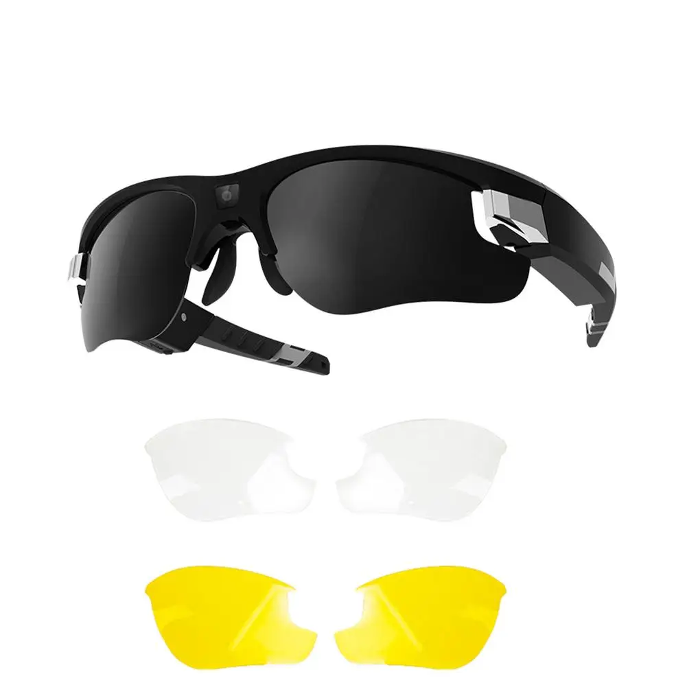 1080P HD Viegla braukšana Brilles, Saulesbrilles, Briļļu Audio Video Recorder TF Mini Audio Video Recorder Brilles