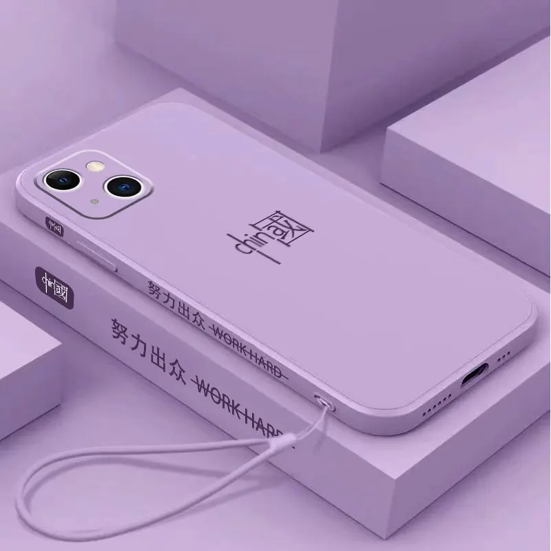Piemērojams iPhone13pro Max Mini Telefonu Gadījumā Jaunu Šķidro Silikonu Aizsardzības Gadījumā, Pilna Pakete Anti-kritums Vīriešu un Sieviešu Modeļi