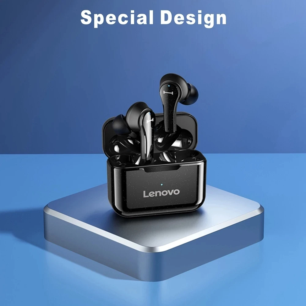 Sākotnējā Lenovo QT82 Izdevumi Bezvadu Earbuds Touch Kontroli, Bluetooth Austiņas, Stereo, HD, Runājot Ar Mikrofonu Bezvadu Austiņas