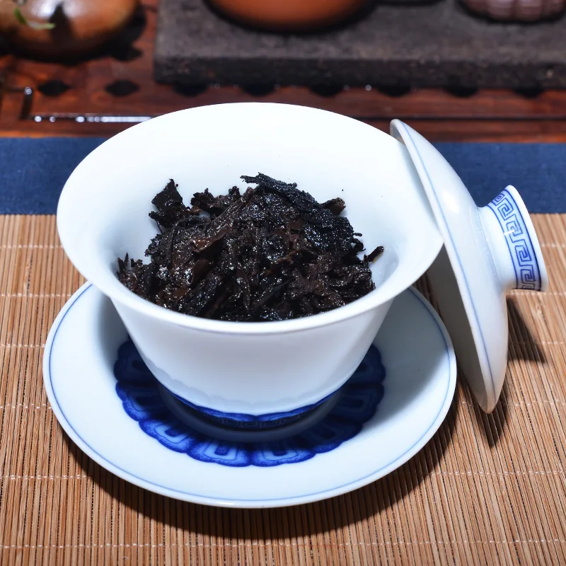 2003 Gadā 357g Puer Tēja Ķīnas Yunnan Menghai Pu ' er Tea Trekns Vecākā Pienācis Pu Er Tējas uz Leju, Trīs Augstas Skaidrs, Uguns Zaudējis Svaru Tēja