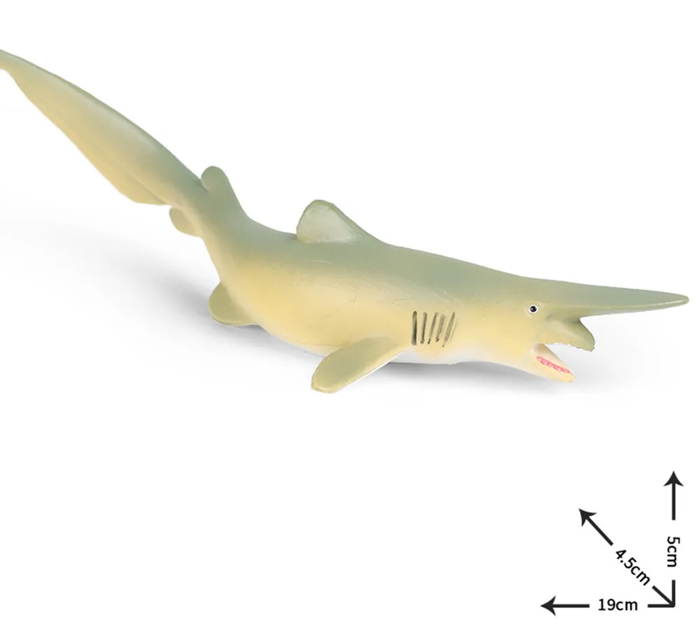 Goblin Haizivs Skaitlis, Reāli Jūras Okeāna Dzīvnieku Modelis Kolektora Dekori Bērnu Rotaļu Dāvanu Dzīvnieku Attēls Kolekcionējamu Rotaļlietu