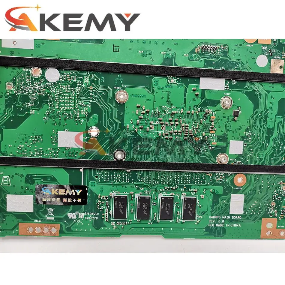 Akemy X509FA mainboard W/I7-8565U Par ASUS Vivobook X509FA-EJ239T X509FA X509F X509FB X509FJ X509FL Laotop pamatplate (mainboard)