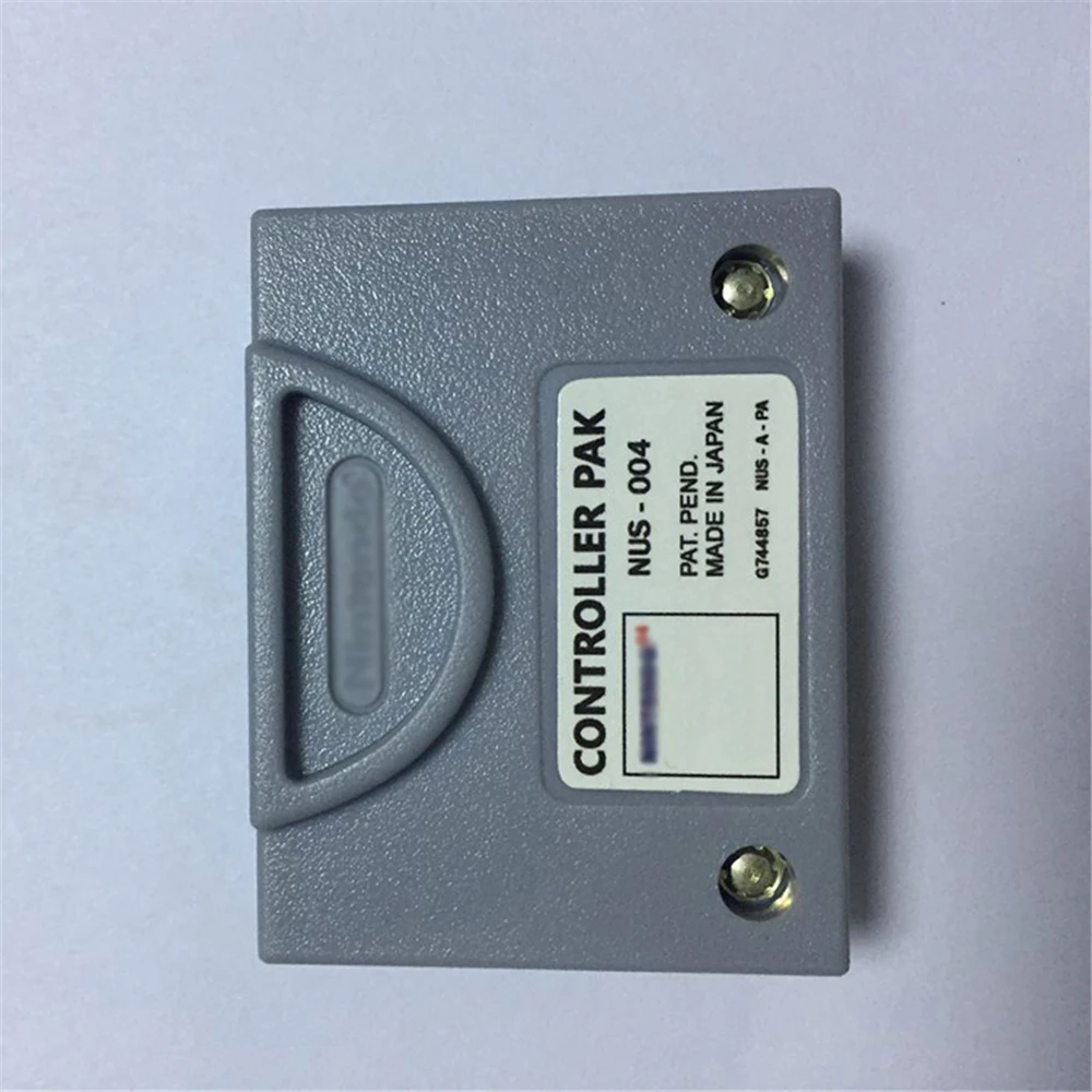 Atmiņas pak Nomaiņa Nintendo 64 N64 kontrolieris Speicherkarte Atmiņas Karte