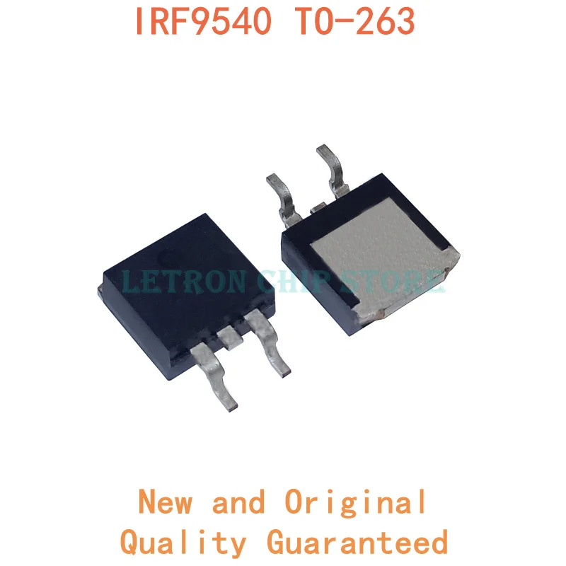 10PCS IRF9540NSTRLPBF TO-263 IRF9540S TO263 F9540S F9540NS IRF9540NS D2PAK 19A 100V SMD MOSFET jaunu un oriģinālu IC Chipset