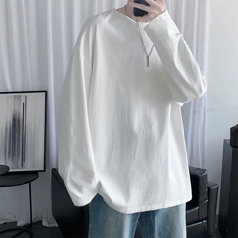 LAPPSTER Vīriešiem Cietā Colorfuls Harajuku T Krekls 2022 Mens Streetwear Modes Vintage T-krekli, Vīriešu Melnu Lielgabarīta korejas T Krekli