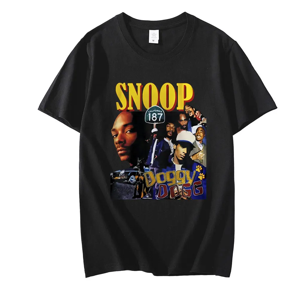 Karstā Pārdošanas T-krekli Snoop Sunītis Dogg Karikatūra Modes Pāris Jauni Krekli ar Īsām Piedurknēm Apģērbs Lielgabarīta Unisex t-veida Manga Krekls