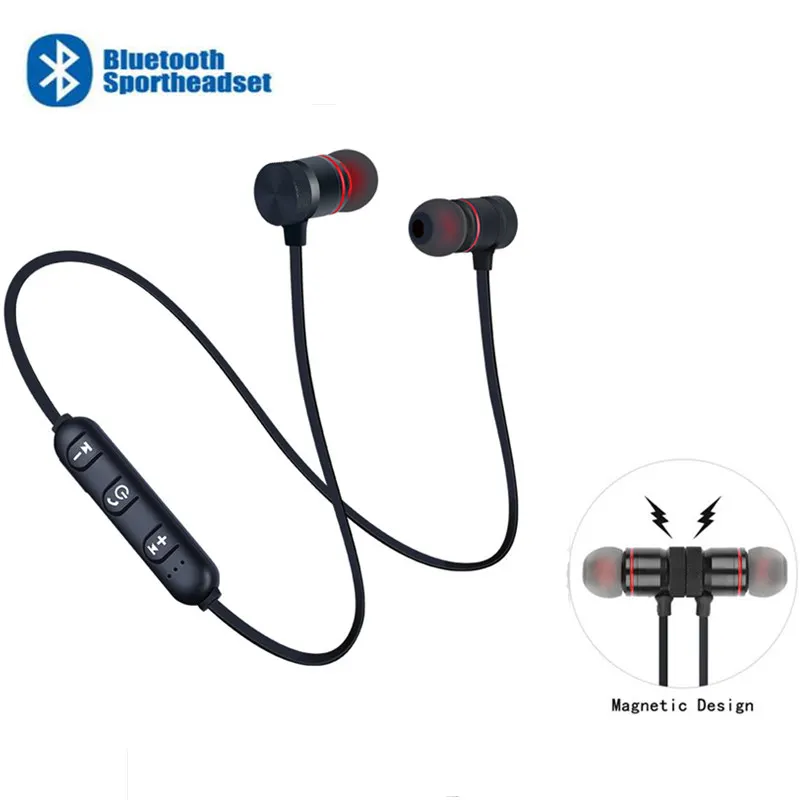 Sporta Bezvadu Bluetooth Austiņas XT6 Austiņas, Brīvroku Neckband Magnētisko Austiņu mini i7 Mūzikas Auss PK Earbuds XT 11