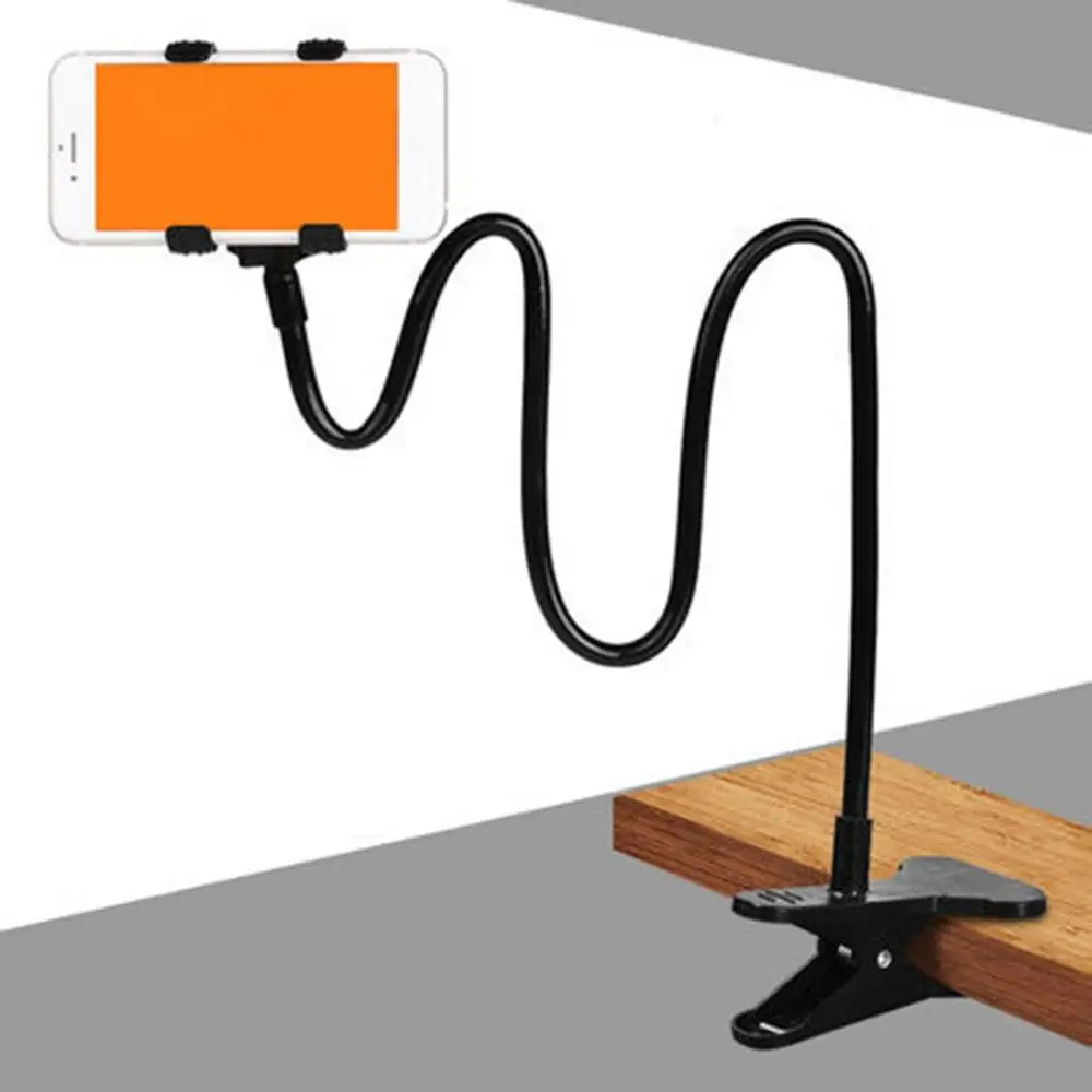 Universālā Slinks Mobilā Tālruņa Turētājs Elastīgu Roku Klipu Darbvirsmas Mobilo Telefonu Turētājs Desk Phone Klipu Turētājs