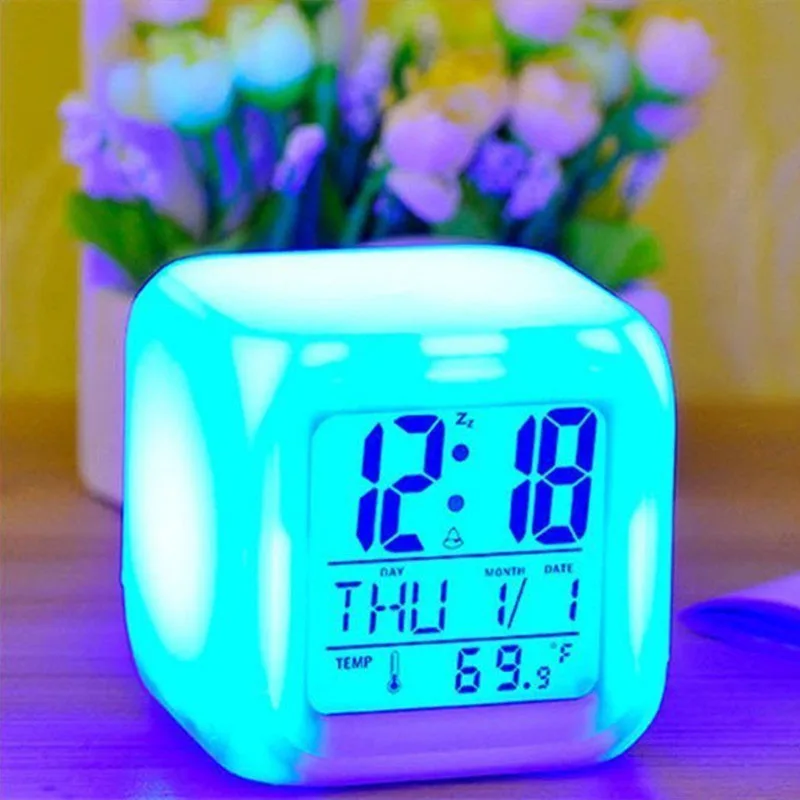 LED Digitālā Smart Alarm Clock Elektronisko Darbvirsmas Pulksteņi Skatīties Galda Elektronisko Darbvirsmas Pulksteņi USB Pamosties Pulkstenis Pamosties Laiks