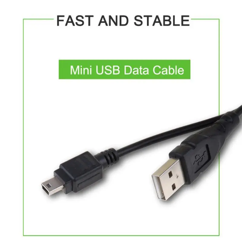 0,8 m Mini USB Vads Mini USB uz Mini USB Kabelis 5 Pin B MP3, MP4 Atskaņotājs, Kamera