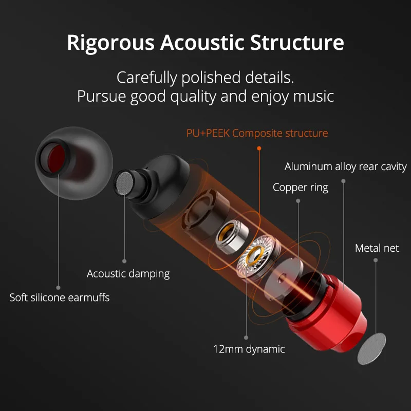 EARDECO Metāla Ausu Austiņas ar Mikrofonu Tālruņa Vadu Stereo Austiņas Smago Bass Austiņas 3.5 mm Earbuds Vadu Austiņas