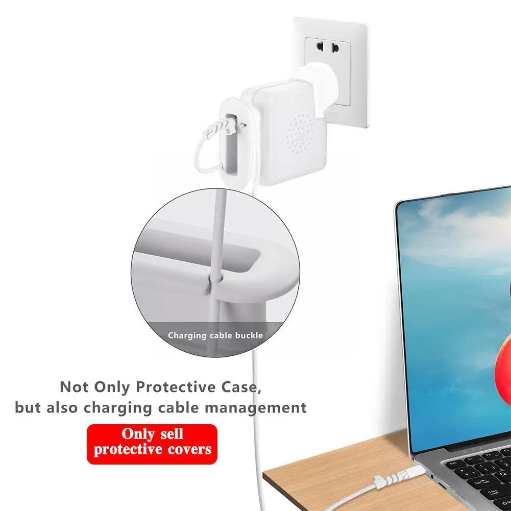 Apple MacBook Air/Pro Adapteris, Lādētājs Aizsardzības Grāmatiņa Taurētājs Anti-fall Box Glabāšanas Gadījumā Uzmava Kabeļu Ceļojumu Kabeļu Y3G6
