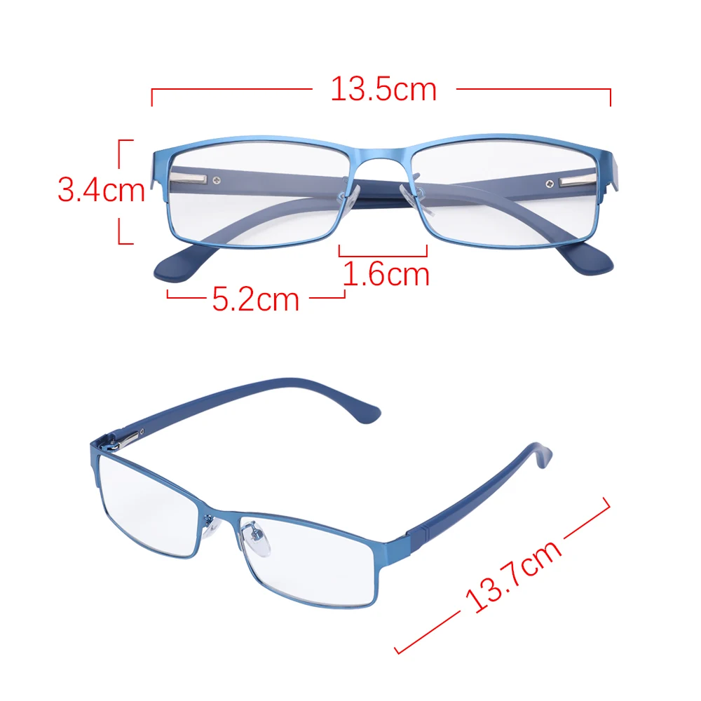 Ultra Light Sveķu Vīriešu Biznesa Lasīšanas Brilles Titāna Sakausējuma Rāmis Ultra Light Sveķu Acu Valkāt Hyperopia Glasse Redzes Aprūpes