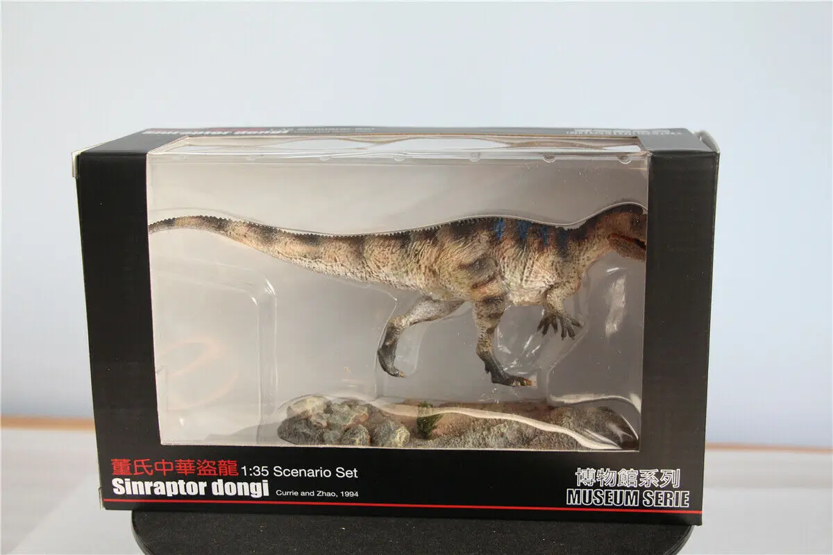 NOLIKTAVĀ! Vitae) 1:35 Mēroga Sinraptor dongi Attēls Theropoda Dinozauru Rotaļlietas, Dzīvnieku Kolekcionārs Dzīvnieku Pieaugušajiem Dāvanu