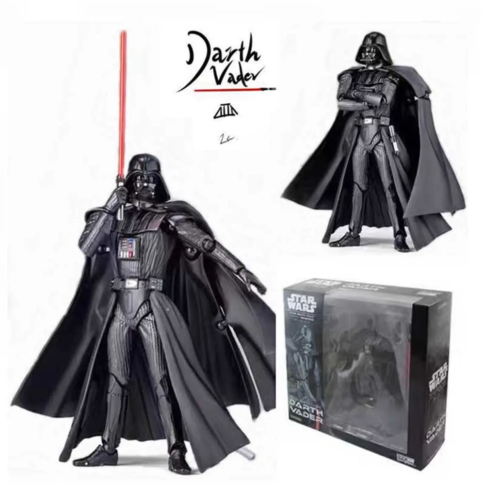 Disney Star Wars Darth Vader Rīcības Attēls Rotaļlietas 17cm PVC Apdares Modeli, Kolekcijas Lelles Bērniem Ziemassvētku Dāvanas Dzimšanas dienā