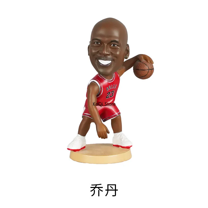 Darbības Rādītāji par NBA Basketbolistu Zvaigžņu Doncic Kobe Bryant Sporta Lelles Mājās, Automašīnu Dekorēšana Sveķi Modeļa Shakeable Rotaļlietas