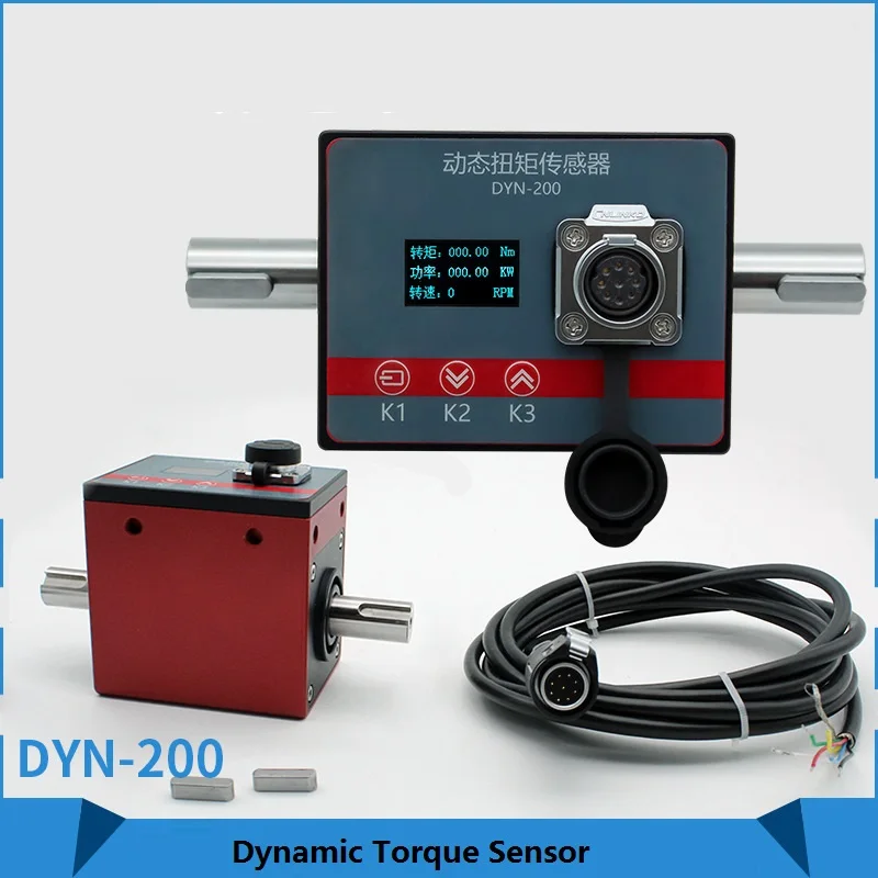 0.1 N. M-100N.M 5000RPM 4-20mA Dinamisko Griezes Sensors rotācijas sensors