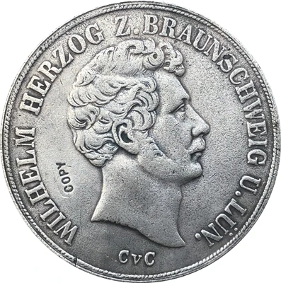 1842 Vācija Monētas KOPIJU, BEZMAKSAS PIEGĀDE