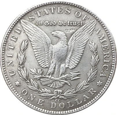 1880-CC ASV Morgan Dolāru monētu KOPIJAS