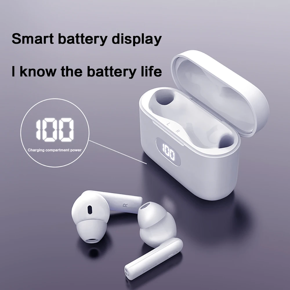 Oriģināls Nokia E3102 Bezvadu Austiņas, Bluetooth Austiņas, LED Light Touch Kontroles Austiņas ar Trokšņu Slāpēšanas Earbuds ar Mic
